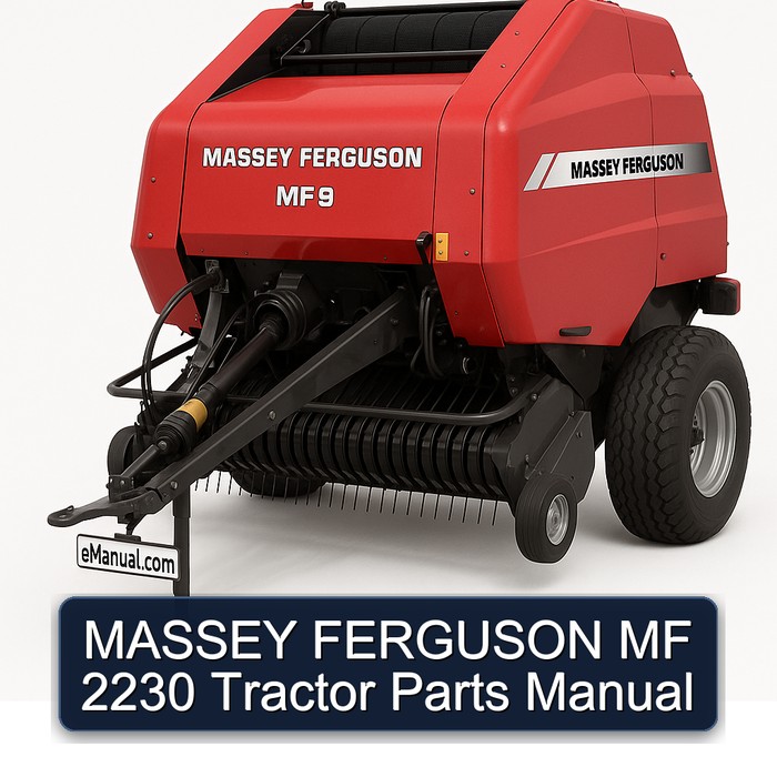 MASSEY FERGUSON MF 2230 Tractor Parts Manual 