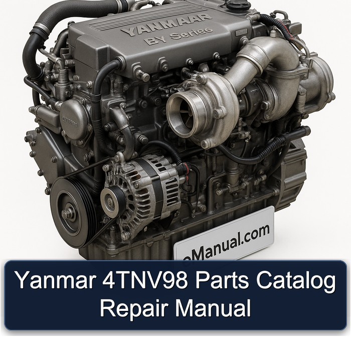 Yanmar 4TNV98 Parts Catalog Repair Manual 