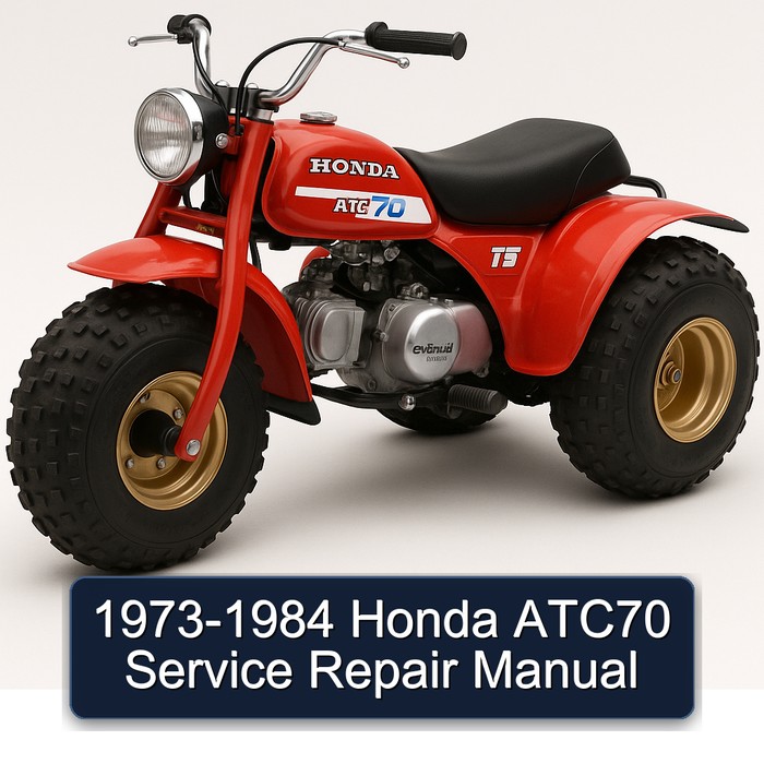 1973-1984 Honda ATC70 Service Repair Manual