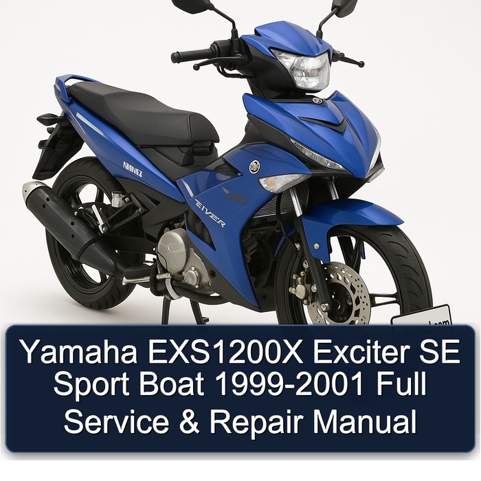 Yamaha EXS1200X Exciter SE Sport Boat 1999-2001 Full Service & Repair Manual