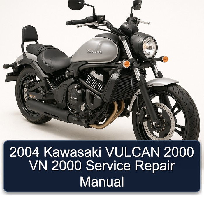 2004 Kawasaki VULCAN 2000 VN 2000 Service Repair Manual