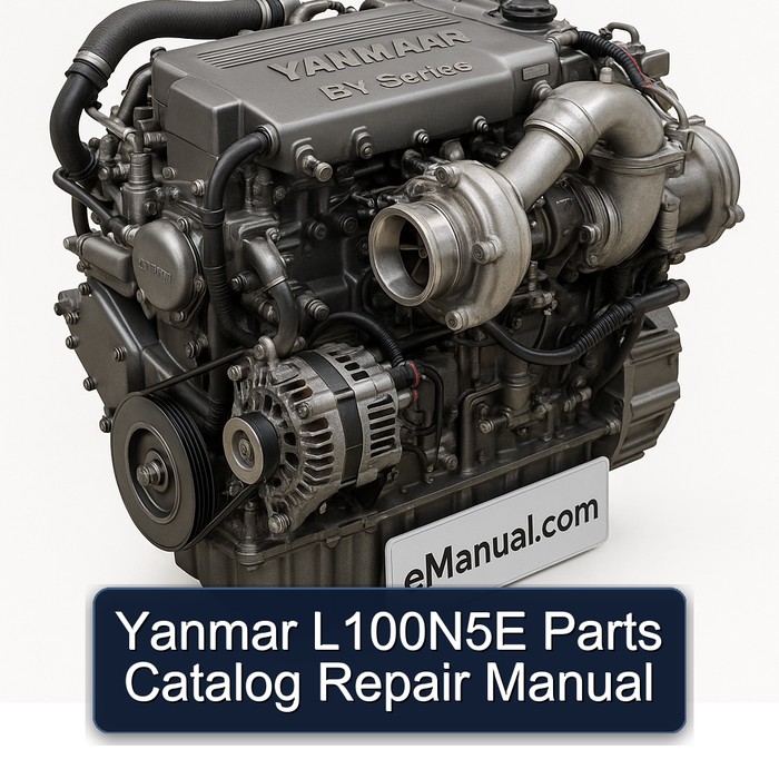 Yanmar L100N5E Parts Catalog Repair Manual 