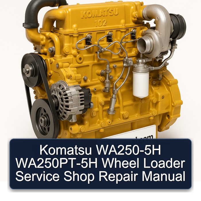 Komatsu Radlader WA250-5H / WA250PT-5H Werkstatt- und Reparaturhandbuch
