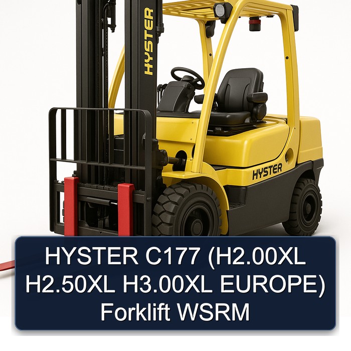 Gabelstapler Hyster C177 (H2.00XL H2.50XL H3.00XL Europa) WSRM