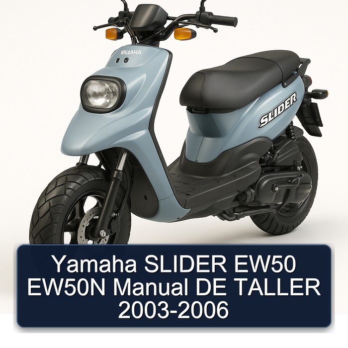 Yamaha SLIDER EW50 EW50N Manual DE TALLER 2003-2006
