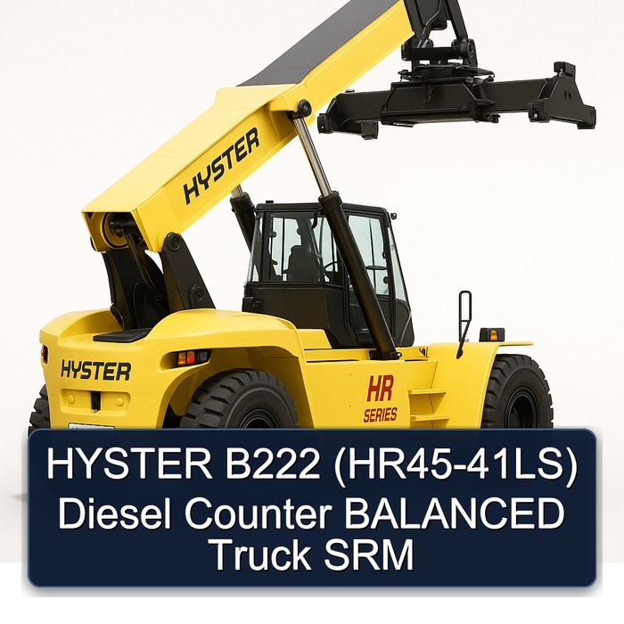 HYSTER B222 (HR45-41LS) Diesel Counter BALANCED Truck SRM