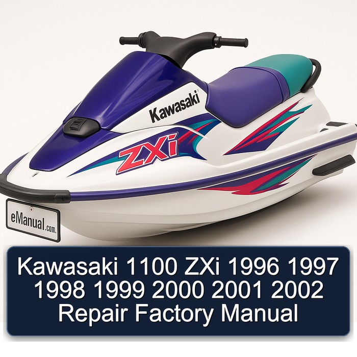 Kawasaki 1100 ZXi 1996 1997 1998 1999 2000 2001 2002 Repair Factory Manual
