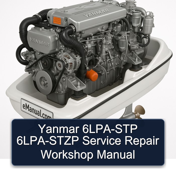 Yanmar 6LPA-STP 6LPA-STZP Service Repair Workshop Manual
