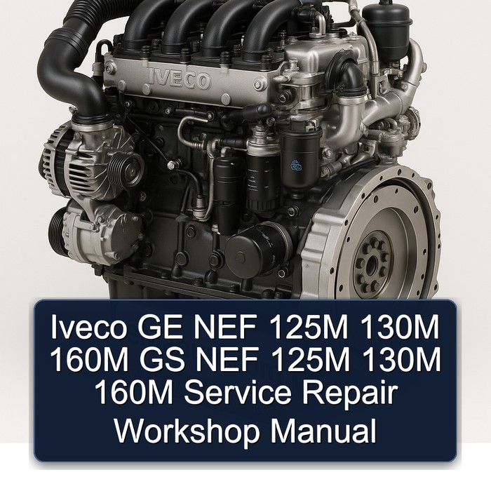 Iveco Ge Nef 125M 130M 160M GS Nef 125M 130M 160M Workshop Service Repair Manual PDF Download