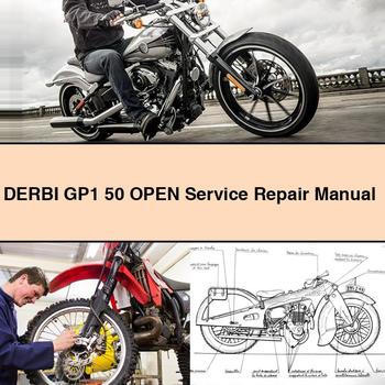 DERBI GP1 50 OPEN Manual de servicio y reparación
