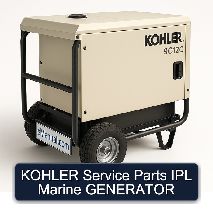 KOHLER Service Parts IPL Marine GENERATOR