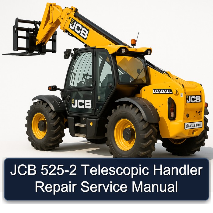 JCB 525-2 Telescopic Handler Repair Service Manual
