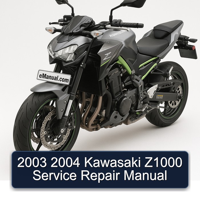 2003 2004 Kawasaki Z1000 Service Repair Manual
