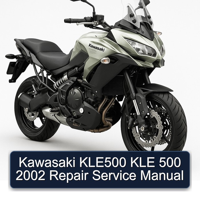 Kawasaki KLE500 KLE 500 2002 Repair Service Manual