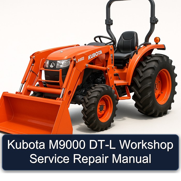 Kubota M9000 DT-L Werkstatt-Servicehandbuch