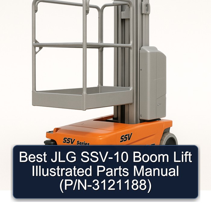 Best Jlg Ssv-10 Boom Lift (P/N-3121188) Parts Catalog PDF Download