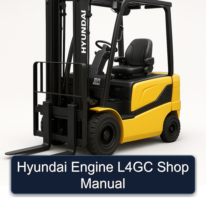Hyundai L4GC Motor Werkstatt-Handbuch