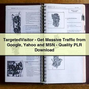 Targetedvisitor-Get Massive Traffic from Google Yahoo and Msn-Quality Plr PDF Download