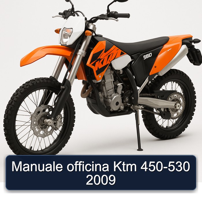 Manuale officina Ktm 450-530 2009