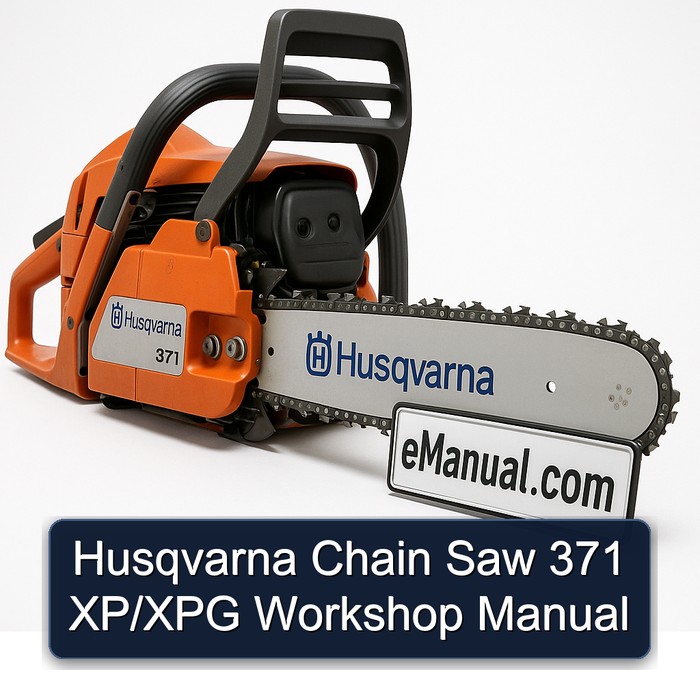 Husqvarna Chain Saw 371 XP/XPG Workshop Manual