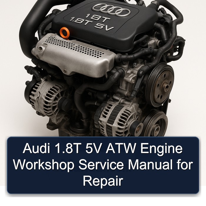 Audi 1.8T 5V ATW Engine Workshop Service Manual for Repair 