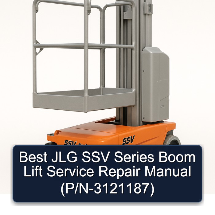 Best Jlg Ssv Series Boom Lift (P/N-3121187) Workshop Service Repair Manual PDF Download