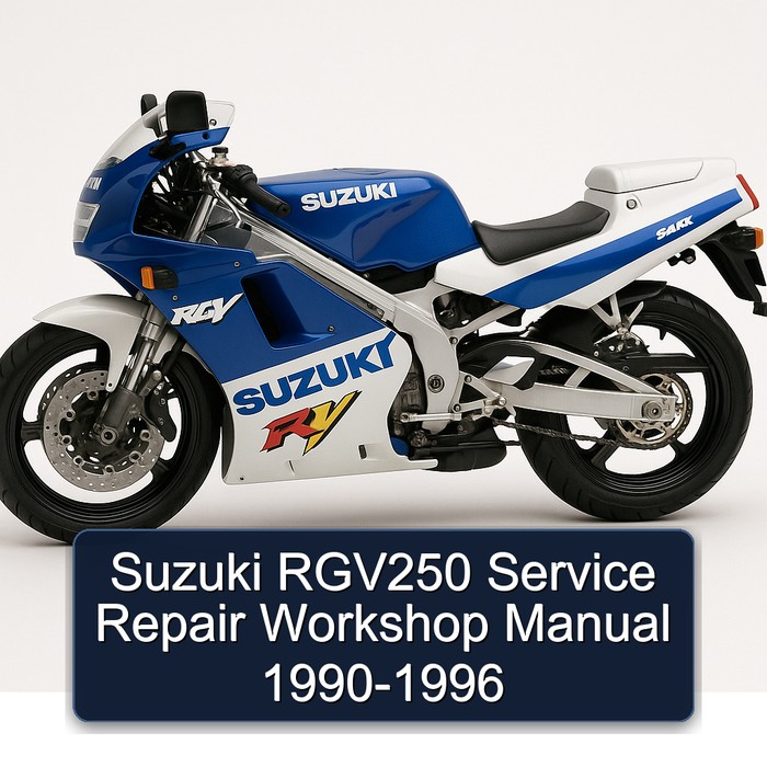 Suzuki RGV250 Service Repair Workshop Manual 1990-1996