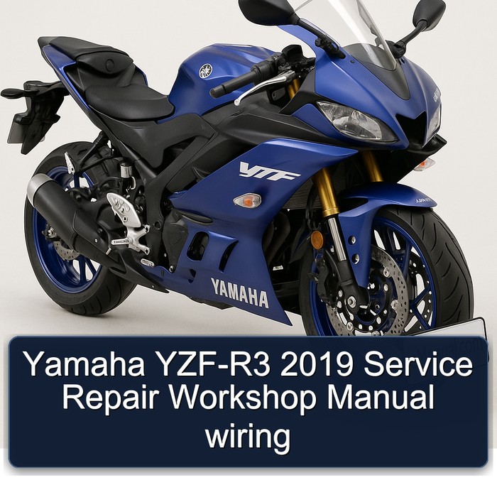 Yamaha YZF-R3 2019 Service Repair Workshop Manual wiring