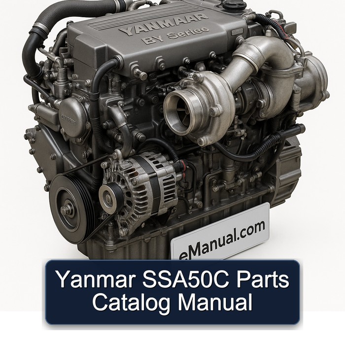 Yanmar SSA50C Parts Catalog Manual