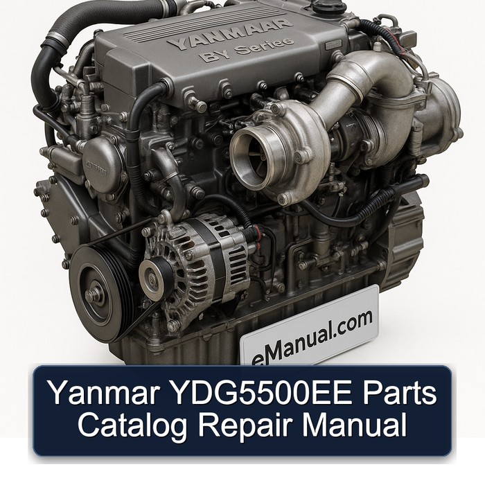 Yanmar YDG5500EE Parts Catalog Repair Manual