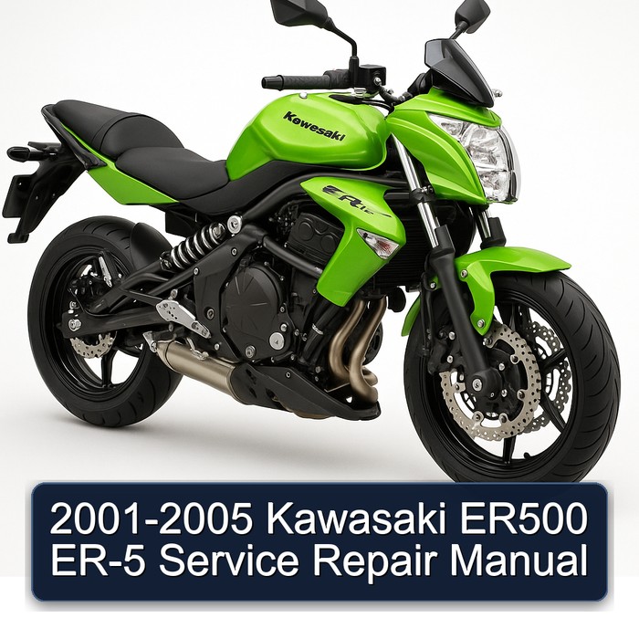 2001-2005 Kawasaki ER500 ER-5 Service Repair Manual