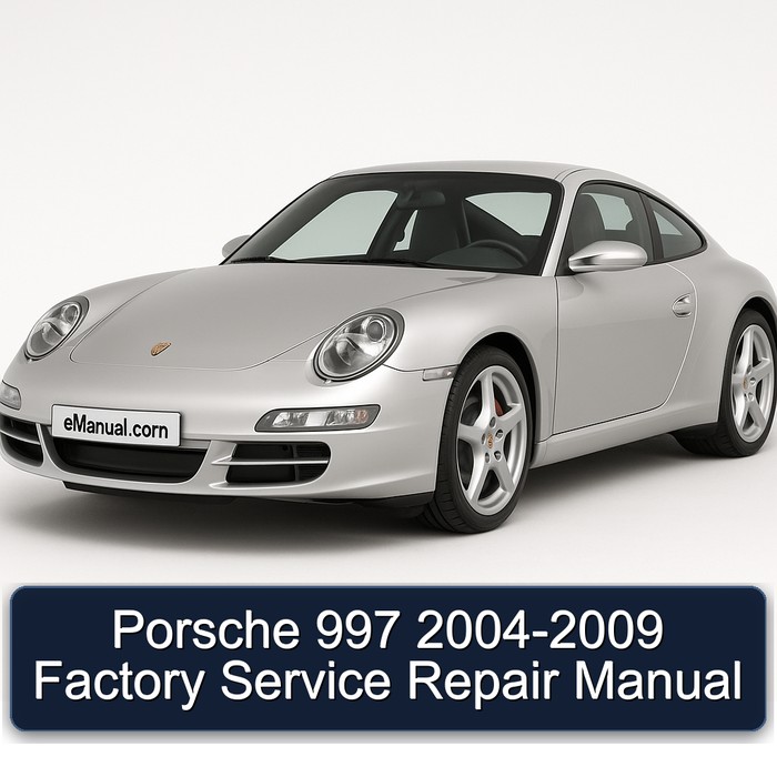 Porsche 997 2004-2009 Factory Manual de servicio y reparación