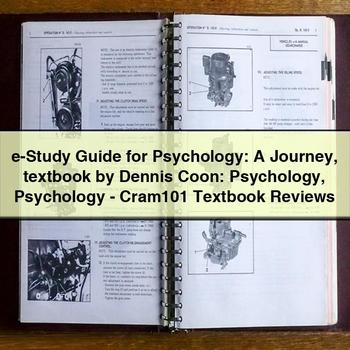 E-Study Guide for Psychology: a Journey Textbook by Dennis Coon: Psychology Psychology-Cram101 Textbook Reviews PDF Download