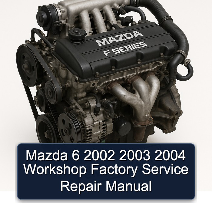 Mazda 6 2002 2003 2004 Workshop Factory Manual de servicio y reparación