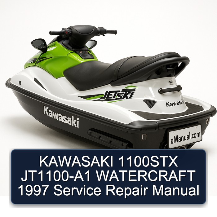 KAWASAKI 1100STX JT1100-A1 WATERCRAFT 1997 Service Repair Manual