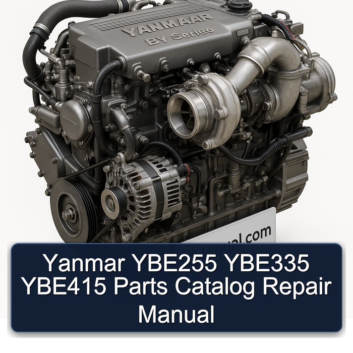 Yanmar YBE255 YBE335 YBE415 Parts Catalog Repair Manual
