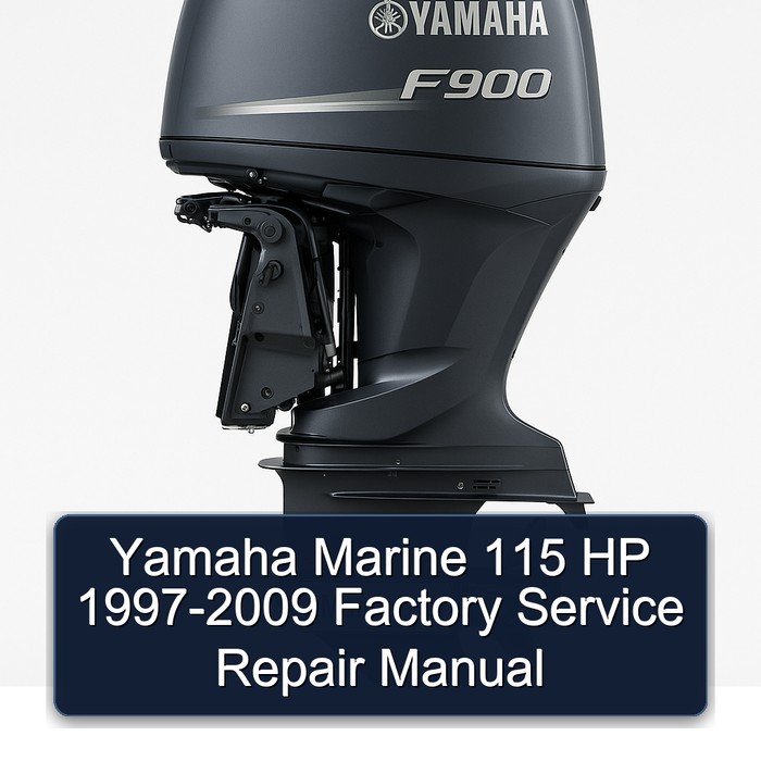 Yamaha Marine 115 HP 1997-2009 Factory Service Repair Manual