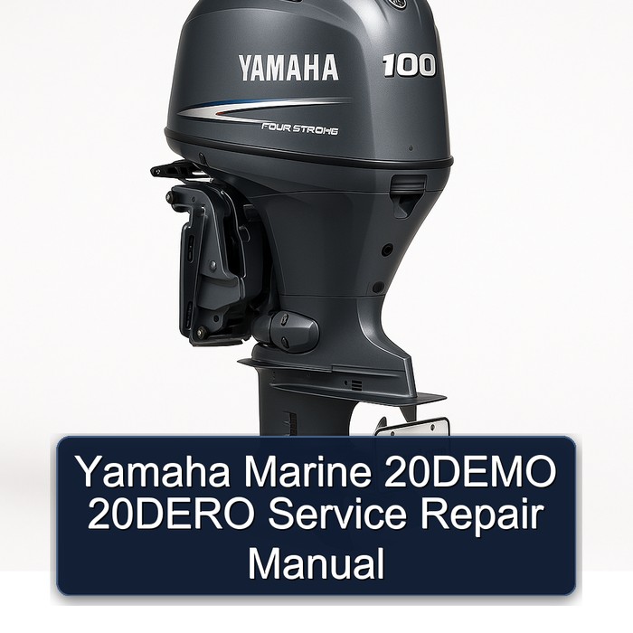 Yamaha Marine 20DEMO 20DERO Service Repair Manual 