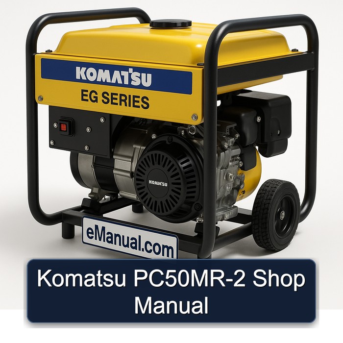 Komatsu PC50MR-2 Shop Manual