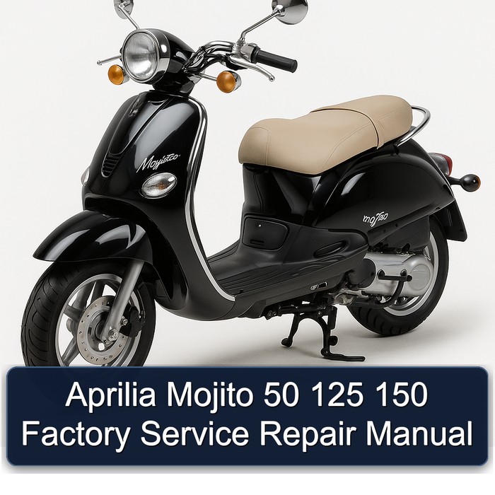 Aprilia Mojito 50 125 150 Factory Manual de servicio y reparación