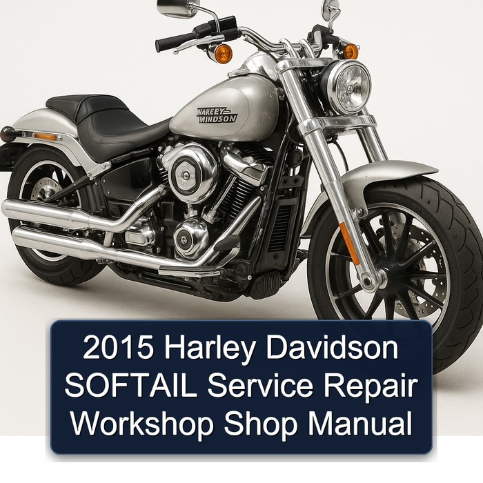 2015 Harley Davidson SOFTAIL Service Repair Workshop Shop Manual