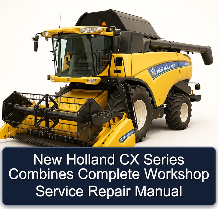 New Holland CX-Serie Mähdrescher: Werkstatthandbuch