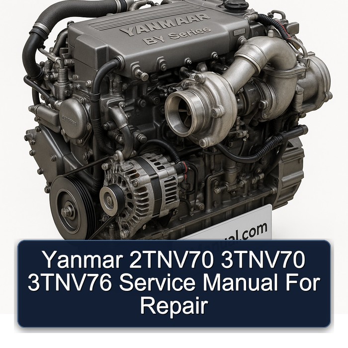 Yanmar 2TNV70 3TNV70 3TNV76 Service Manual For Repair