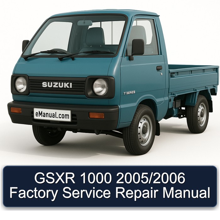 GSXR 1000 2005/2006 Factory Manual de servicio y reparación