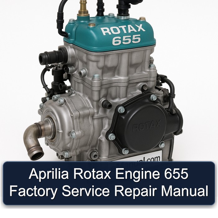 Aprilia Rotax Engine 655 Factory Manual de servicio y reparación