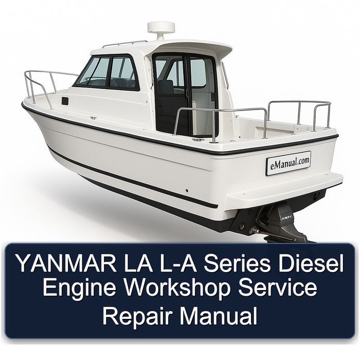 YANMAR LA L-A Series Diesel Engine Workshop Service Repair Manual 