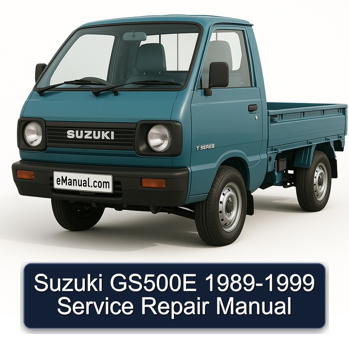 Suzuki GS500E 1989-1999 Manual de servicio y reparación