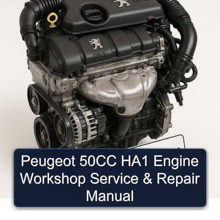 Peugeot 50CC HA1 Engine Workshop Service & Repair Manual 