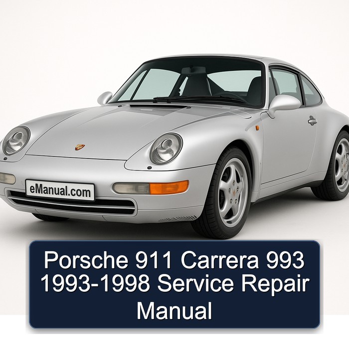 Porsche 911 Carrera 993 1993-1998 Manual de servicio y reparación