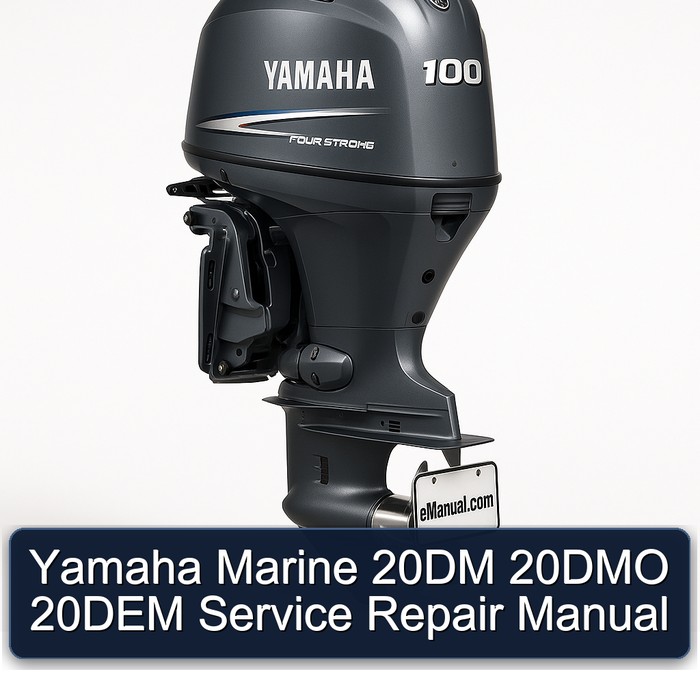 Yamaha Marine 20DM 20DMO 20DEM Service Repair Manual 